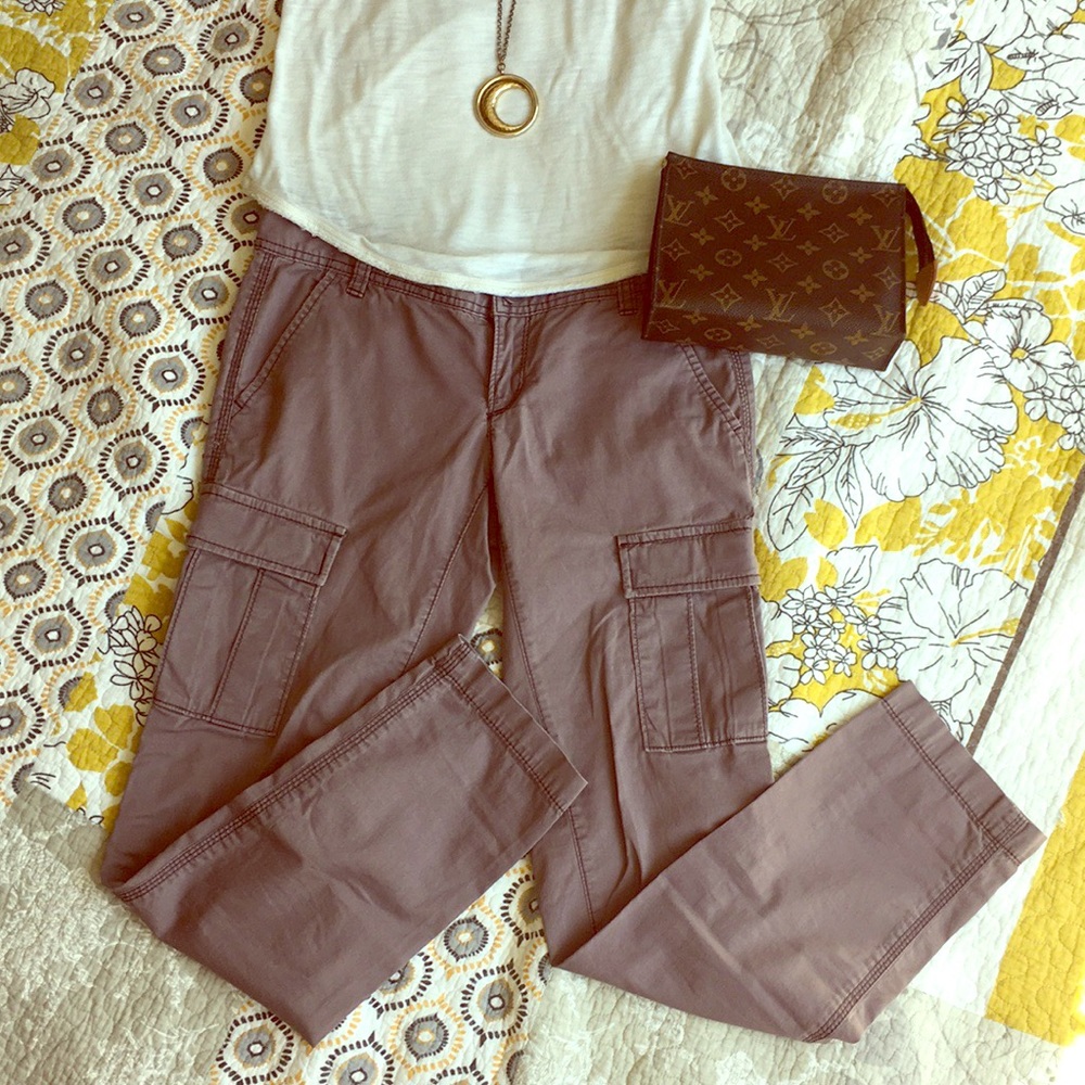 LOFT Cargo Ankle Pants